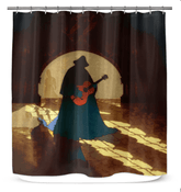 Soundscapes in Your Bathroom: Music Notes Shower Curtain - Beyond T-shirts